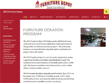 Tablet Screenshot of jrccfurnituredepot.org